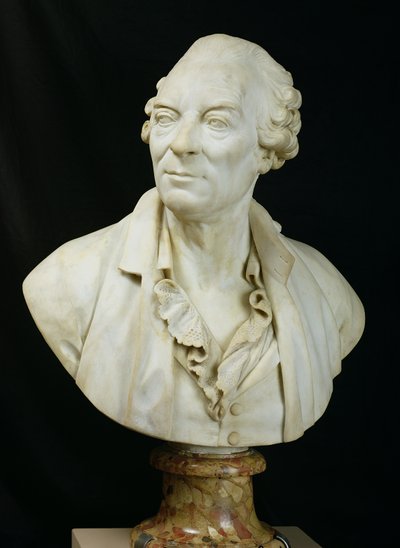 Bust of George Louis Leclerc, Count of Buffon by Augustin Pajou